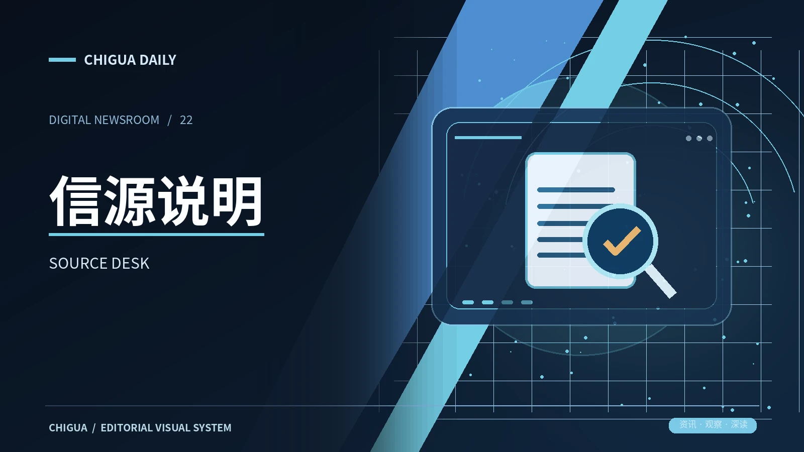 信源说明主题视觉